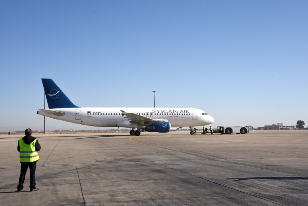 Resumption of International Flights at Damascus Airport Starting January 7