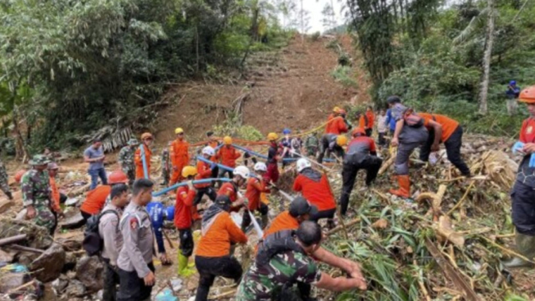 Indonesia landslide toll rises to 22 dead, 4 missing