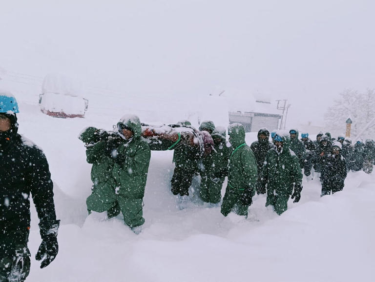 Avalanche in India Leaves 25 Missing as Search Efforts Continue