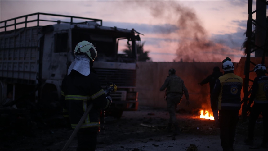 Terrorist car bomb attack foiled in Azaz, Northern Syria