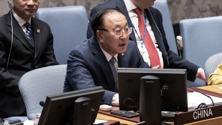 China tells Security Council members it intends to raise Gaza issue