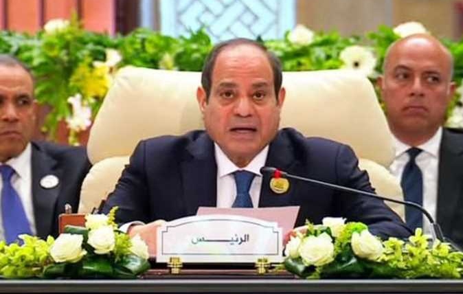 Sisi: The Arab Summit Approves Egypt’s Gaza Reconstruction Plan