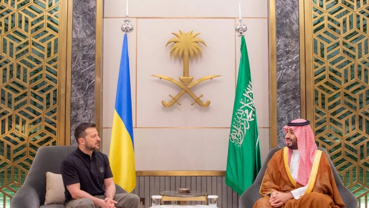 Ukrainian President Zelensky to Visit Saudi Arabia Next Monday to Meet bin Salman