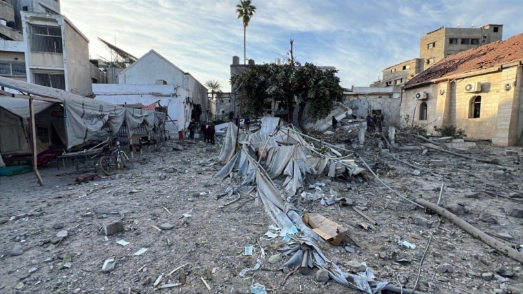 Israeli Bombing Destroys the Baptist Al-Ahli Hospital in Gaza and Halts Its Health Services