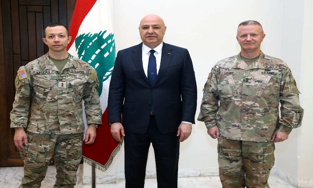 Lebanon’s President Calls on US Military Delegation to Pressure Israeli Occupation