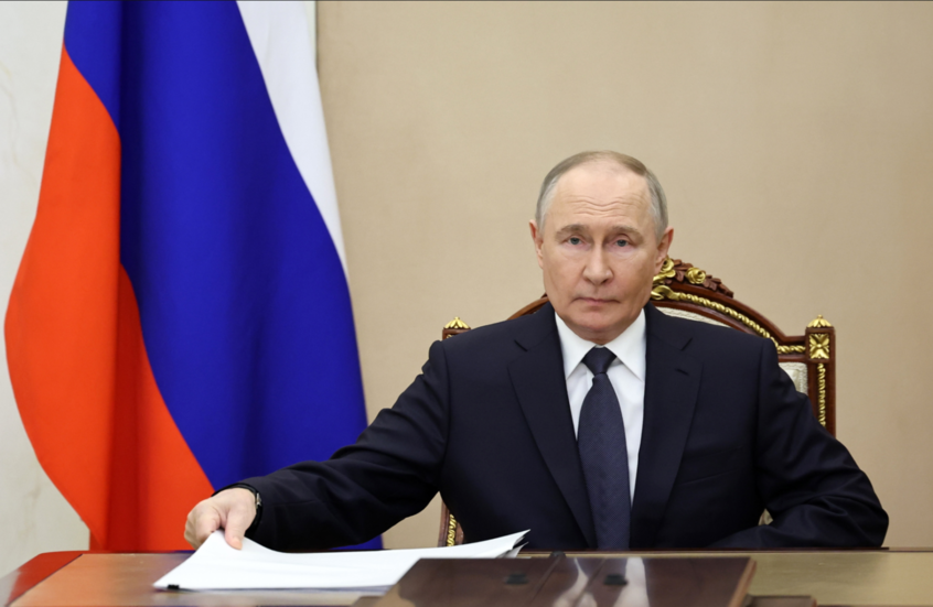 Putin Visits Russia’s Kursk Region for First Time Since Recapture from Ukrainian Forces