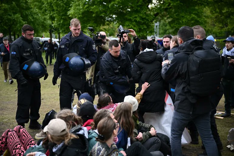 Germany: Violent Clashes in Berlin During Pro-Palestine Demonstration