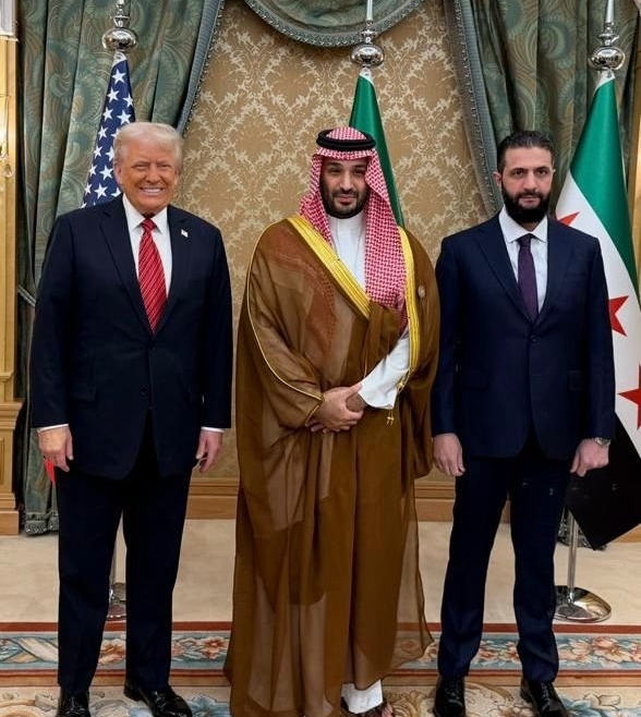 ترامب يلتقي الشرع في الرياض قُبَيْل القمة الخليجية
