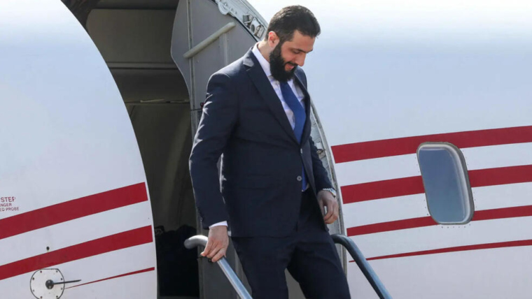 Macron Hosts Syrian President Al-Sharaa in First European Visit