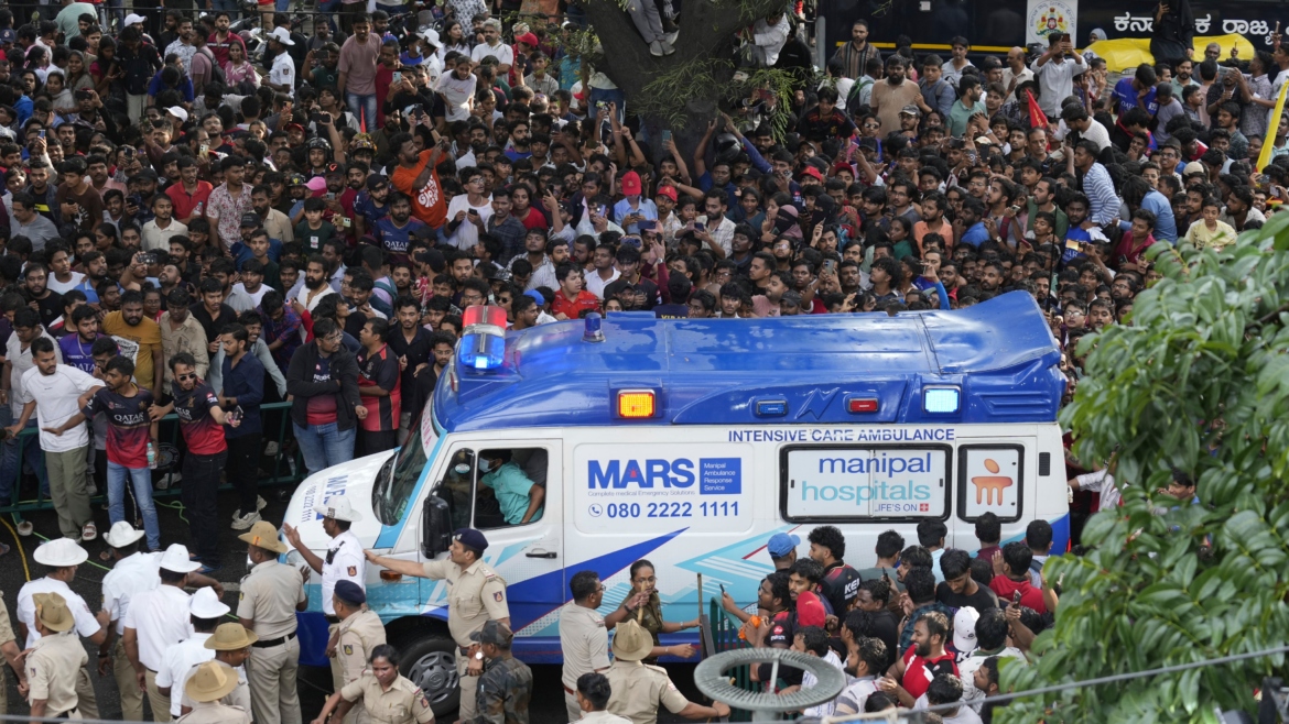 India: Stampede Outside Cricket Stadium Results in 11 Deaths